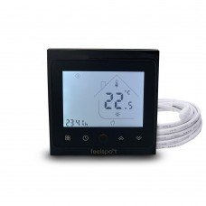 Elektroninis programuojamas termostatas Feelspot WTH51.36 BLACK